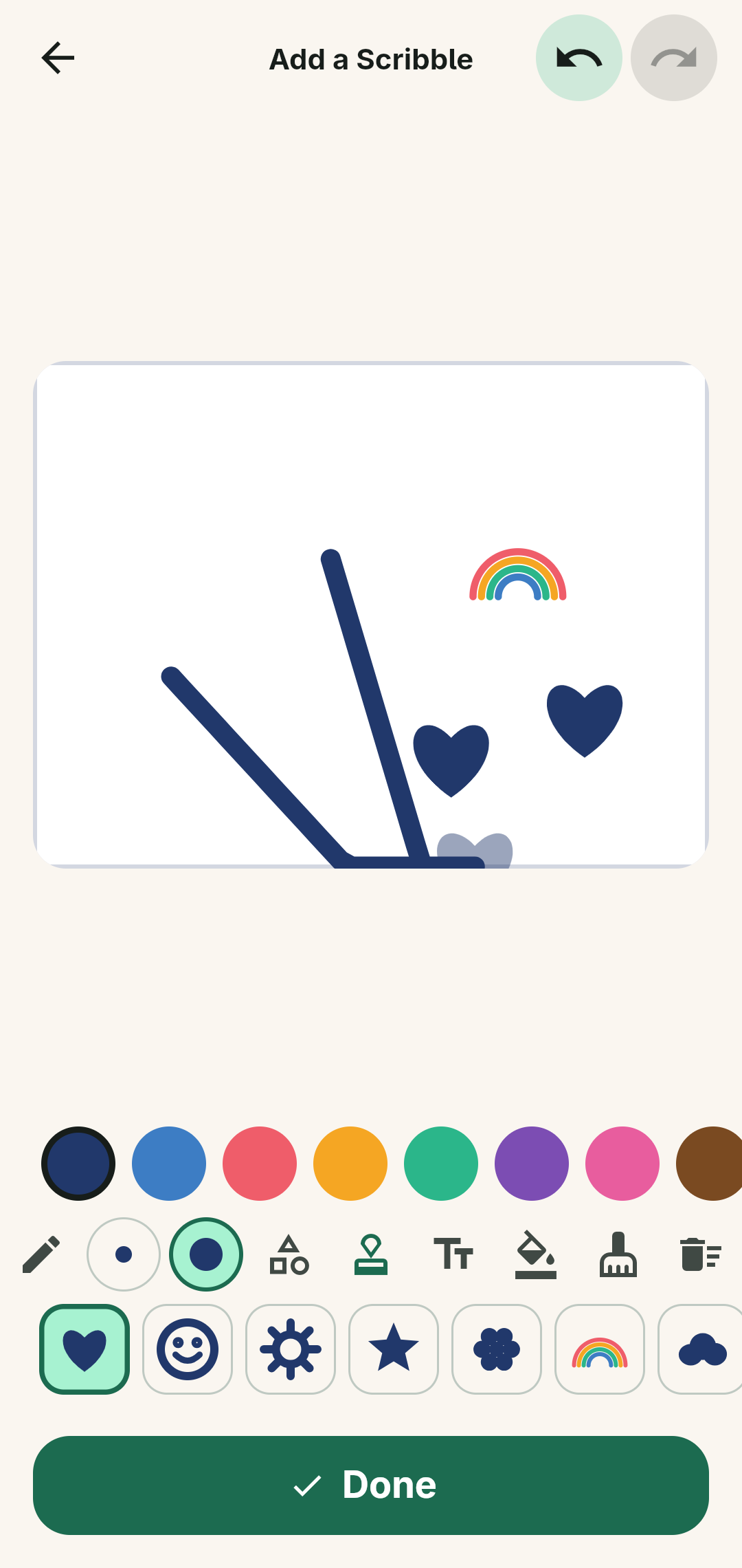 ScribblePost — Scribble editor (smartphone)