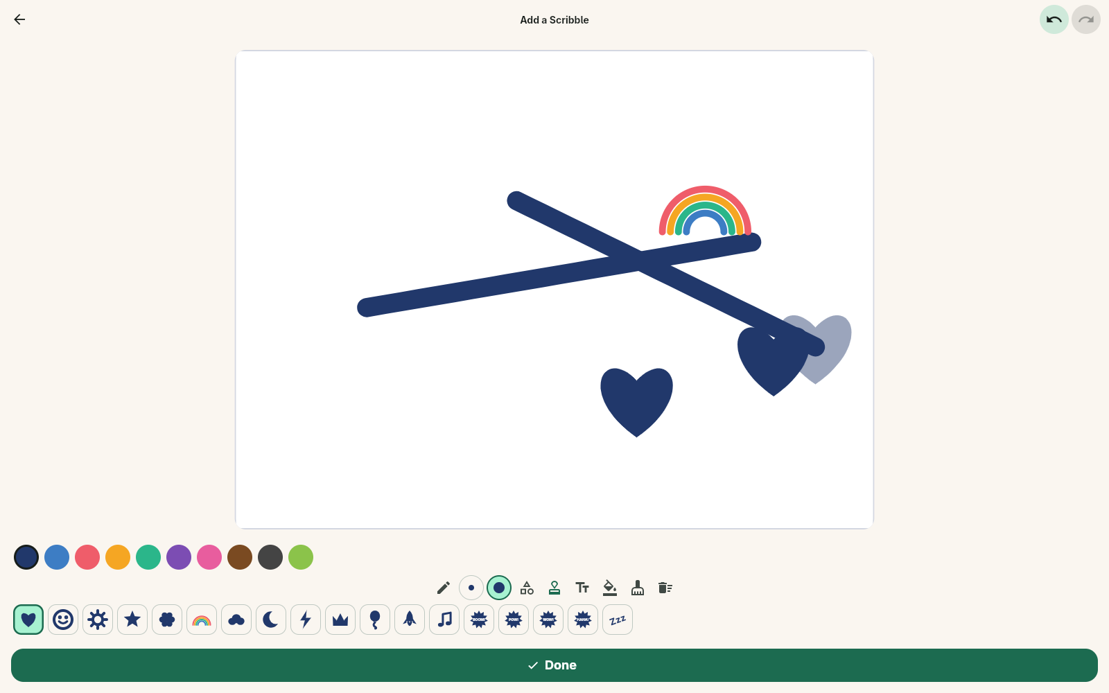 ScribblePost — Scribble editor (desktop)